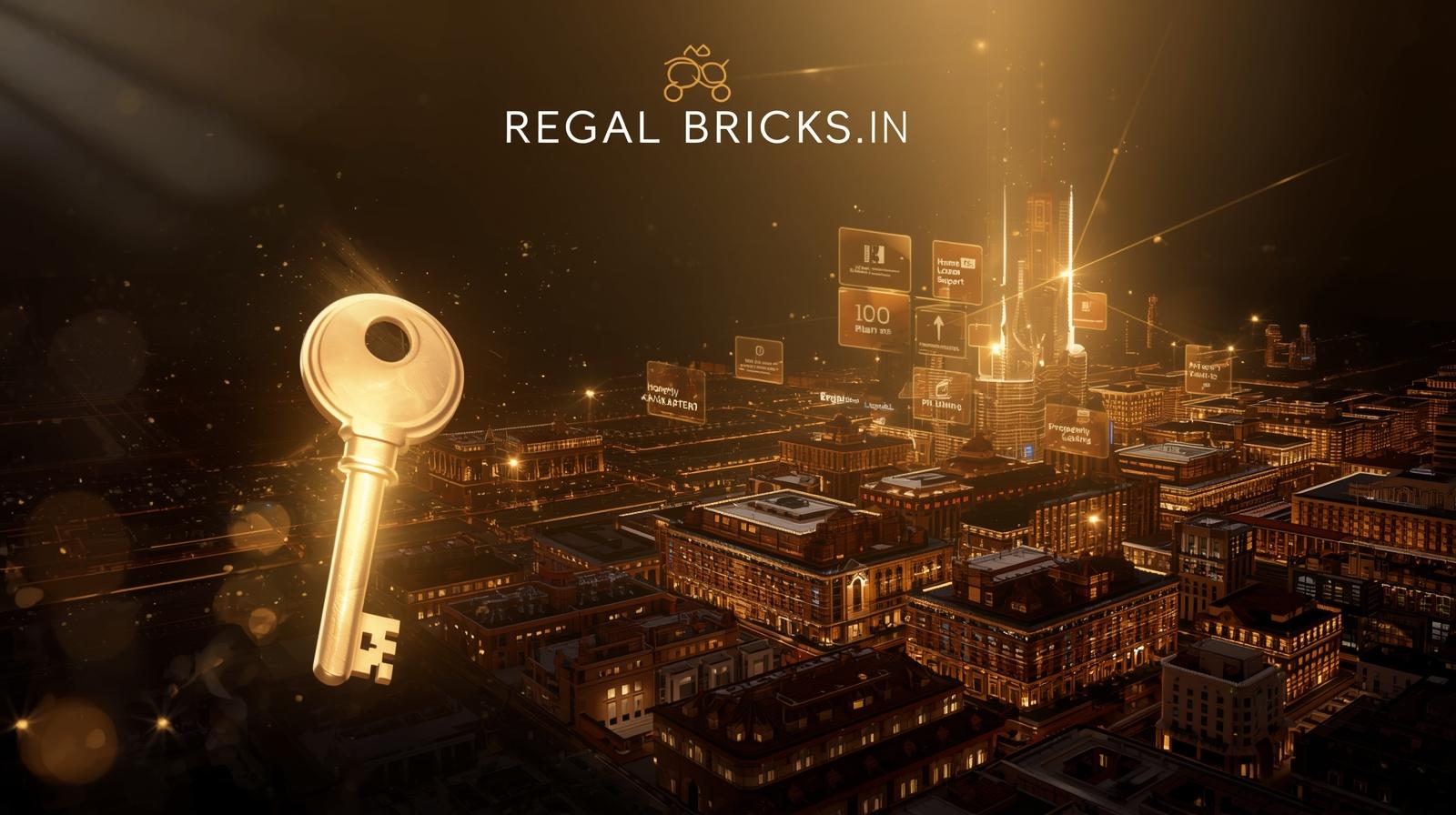 Create A Cinematic CGI Style Image For The Brand Regal Bricks. Begin With A Glowing Golden Key Floating In A Dark Background With Soft Particles And Dramatic Royal Lighting. The Key Transforms 1 Create A Cinematic CGI Style Image For The Brand Regal Bricks. Begin With A Glowing Golden Key Floating In A Dark Background With Soft Particles And Dramatic Royal Lighting. The Key Transforms 1